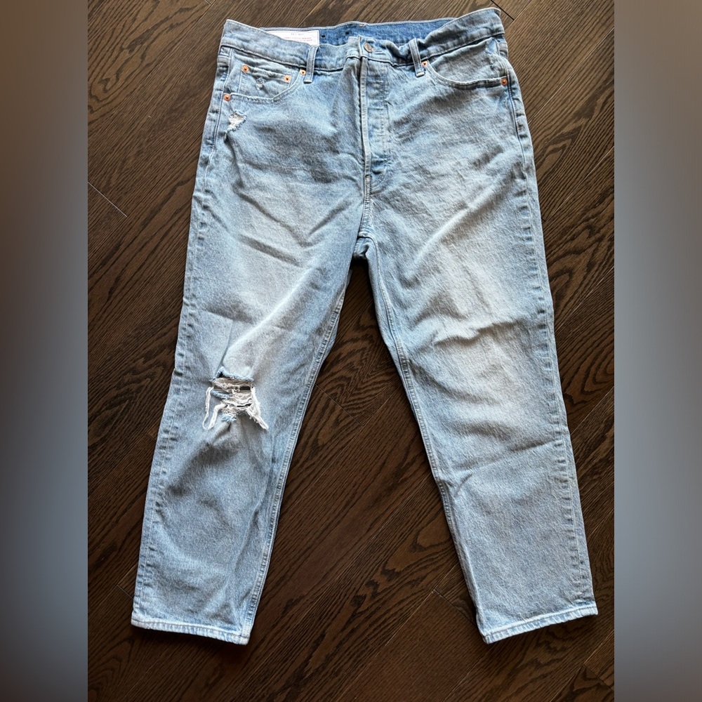 Gap Cheeky Straight High Rise Jeans